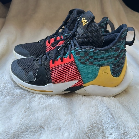 Jordan Why Not Zer0.2 BHM Black History Month Westbrook Nike Size 10 - Picture 6 of 16